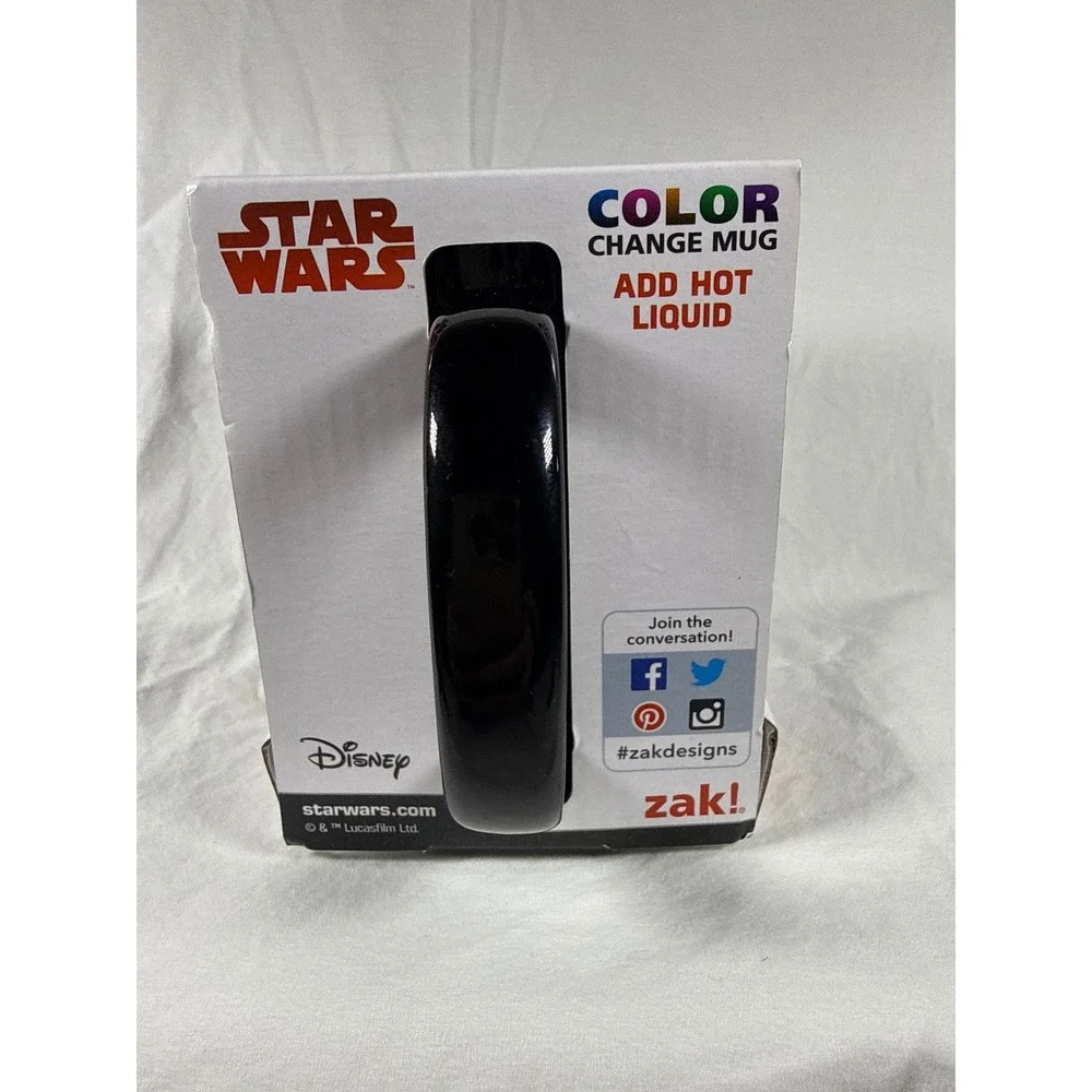 Star Wars Millennium Falcon Color Change Mug Zak Designs Han Solo Hyperspace New - Picture 3 of 4